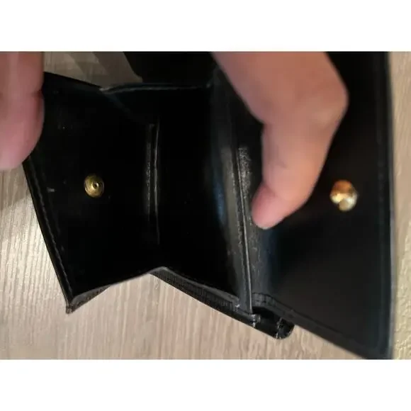 Louis Vuitton Black Epi Leather Bifold Wallet
